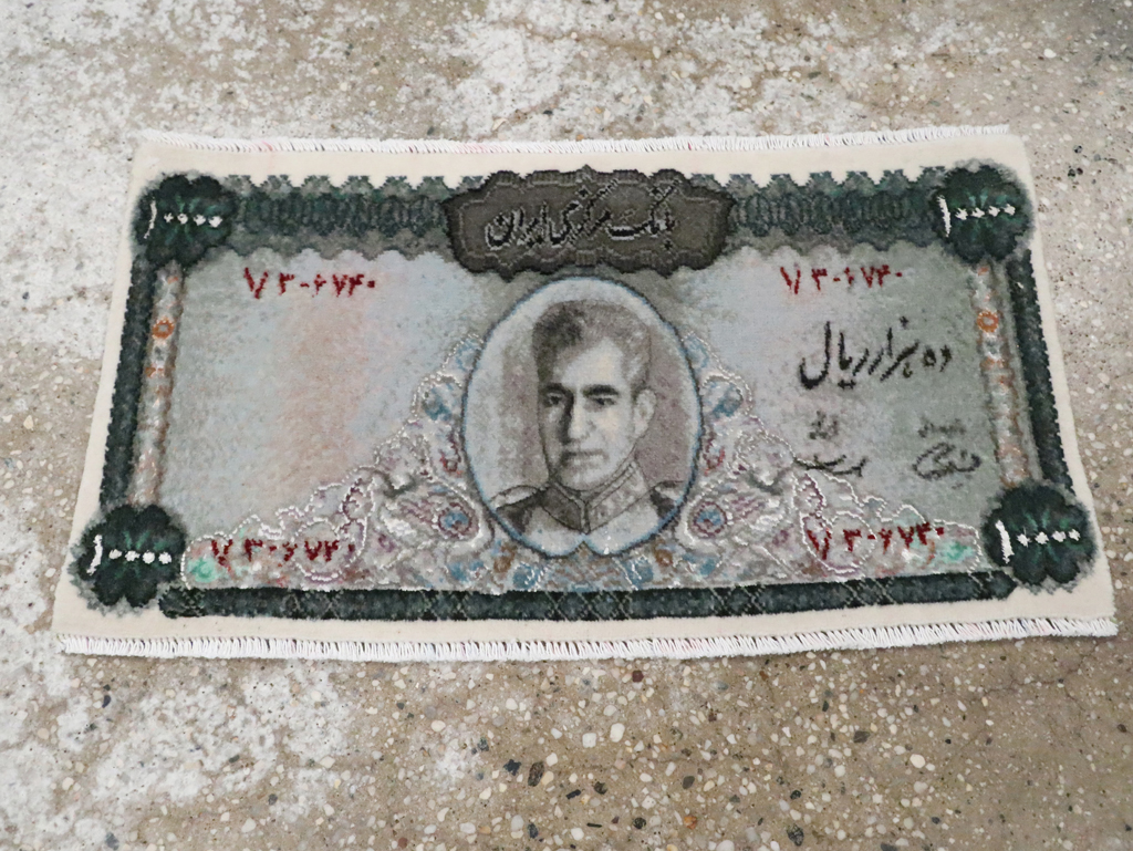 Pictorial Tabriz Rug, No.29072 - Gss