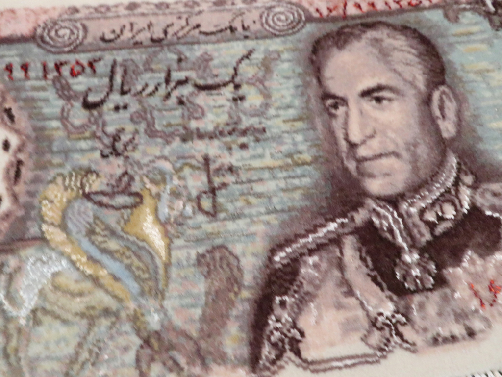 Persian Pictorial Tabriz Rug, No.29073 - Gss