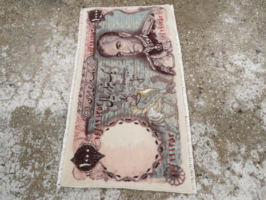 Persian Pictorial Tabriz Rug, No.29073 - Gss