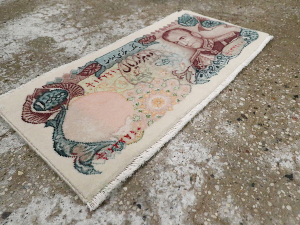 Persian Tabriz Pictorial Rug, No.29074 - Gss