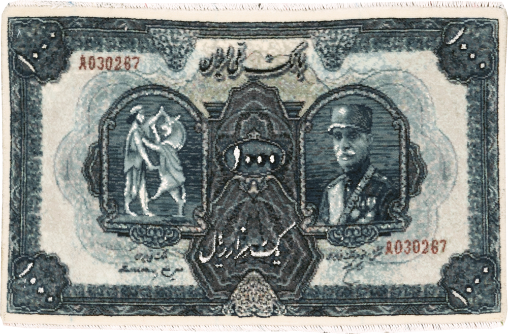 Modern Persian Tabriz Pictorial Rug, No.29078 - Gss