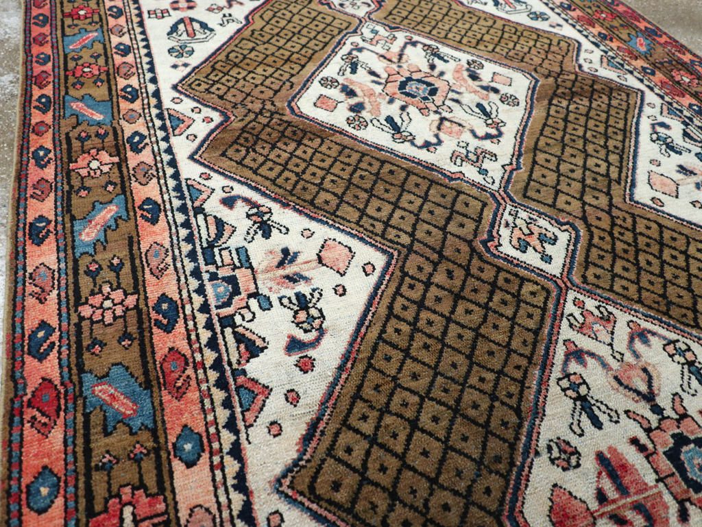 Vintage Persian Hamadan Gallery Rug, No.29086 - Gss