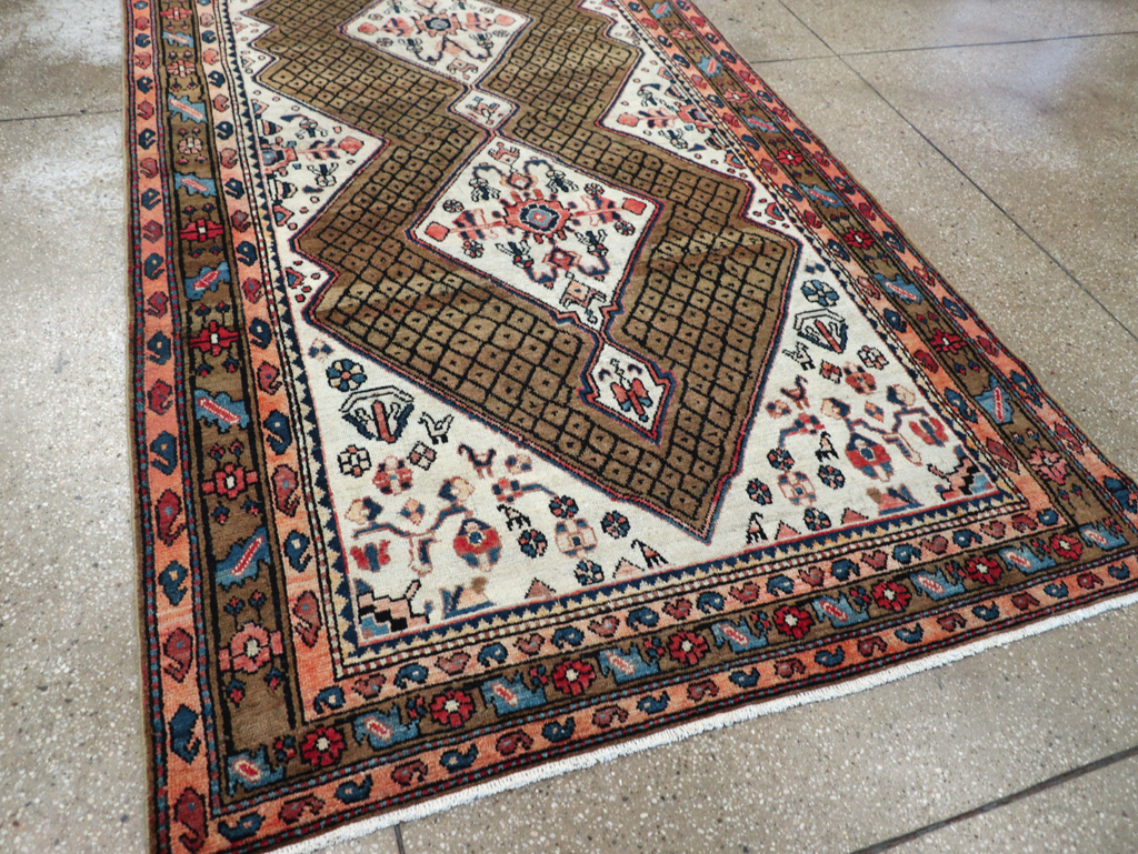 Vintage Persian Hamadan Gallery Rug, No.29086 - Gss