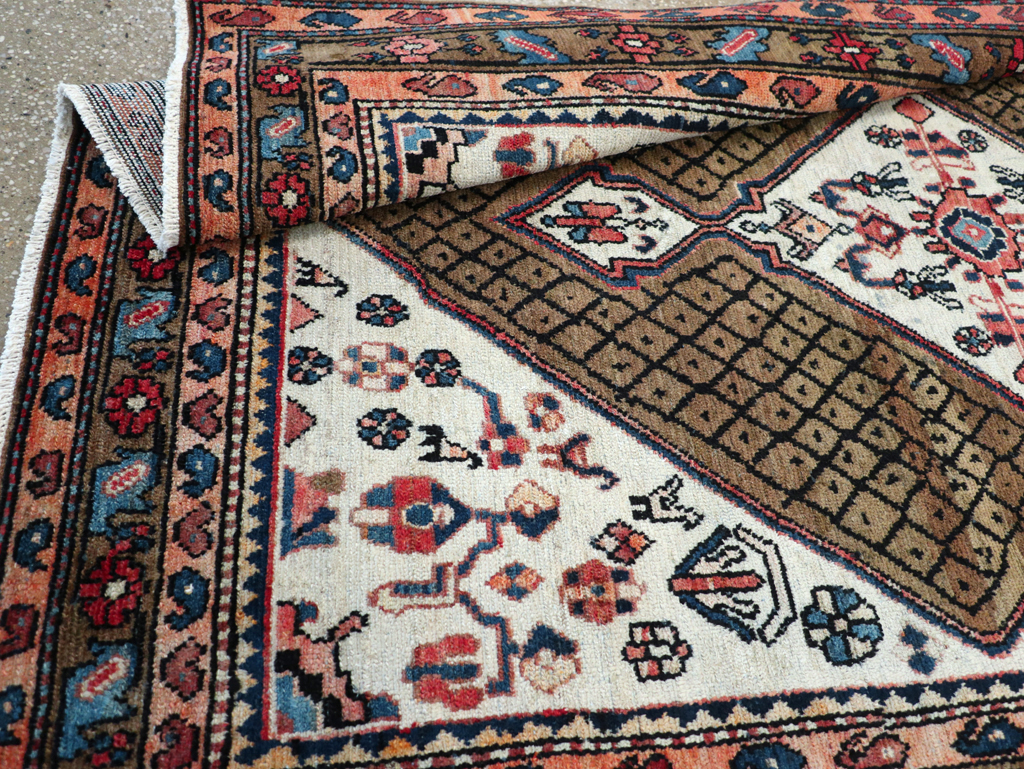 Vintage Persian Hamadan Gallery Rug, No.29086 - Gss