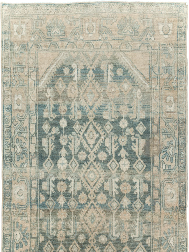 Vintage Persian Malayer Long Runner, No.29093 - Gss