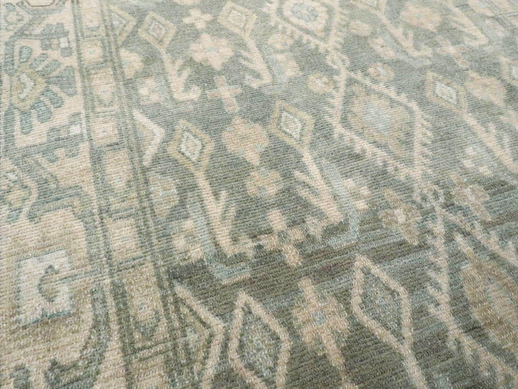 Vintage Persian Malayer Long Runner, No.29093 - Gss