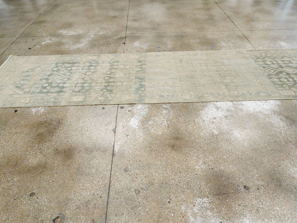 Vintage Persian Malayer Long Runner, No.29093 - Gss