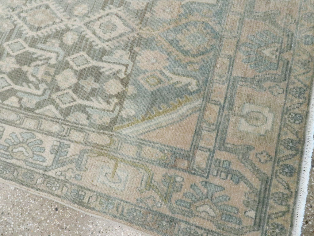 Vintage Persian Malayer Long Runner, No.29093 - Gss