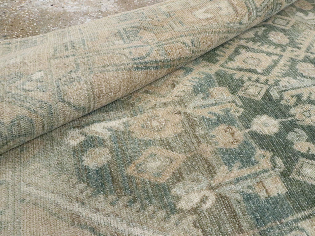 Vintage Persian Malayer Long Runner, No.29093 - Gss