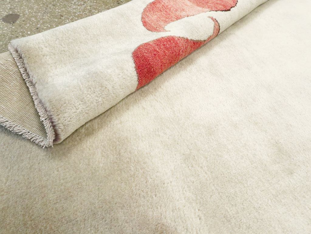 Vintage Persian Mashad Deco Style Rug (Pair: 2 of 2), No.29095 - Gss