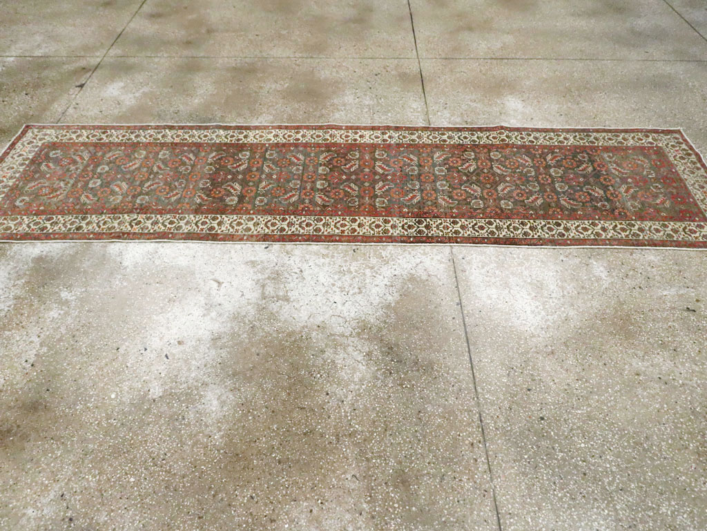 Vintage Persian Malayer Runner, No.29104 - Gss
