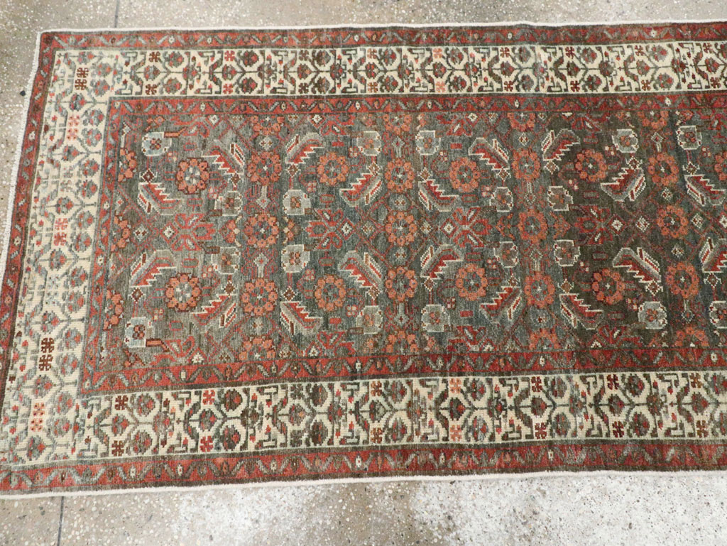 Vintage Persian Malayer Runner, No.29104 - Gss