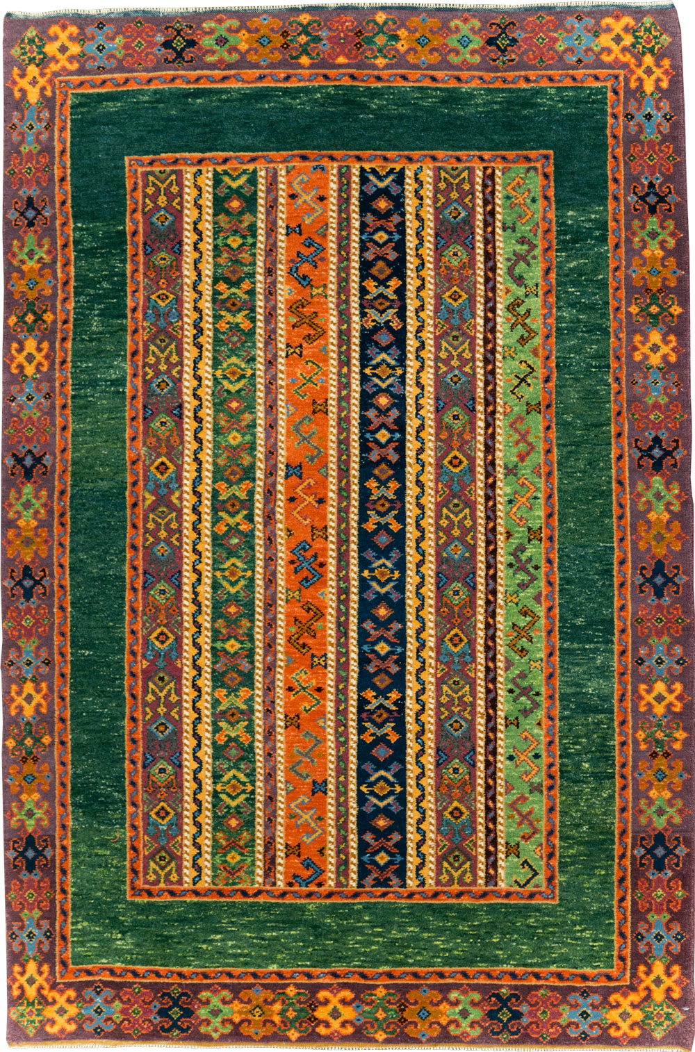 Vintage Turkish Anatolian Accent Rug, No.29107 - Gss