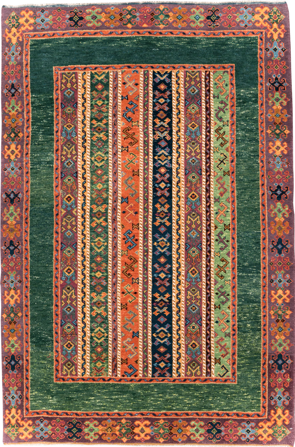 Vintage Turkish Anatolian Accent Rug, No.29107 - Gss