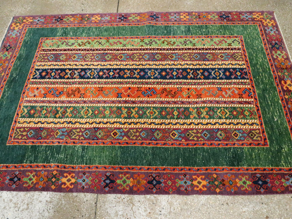 Vintage Turkish Anatolian Accent Rug, No.29107 - Gss
