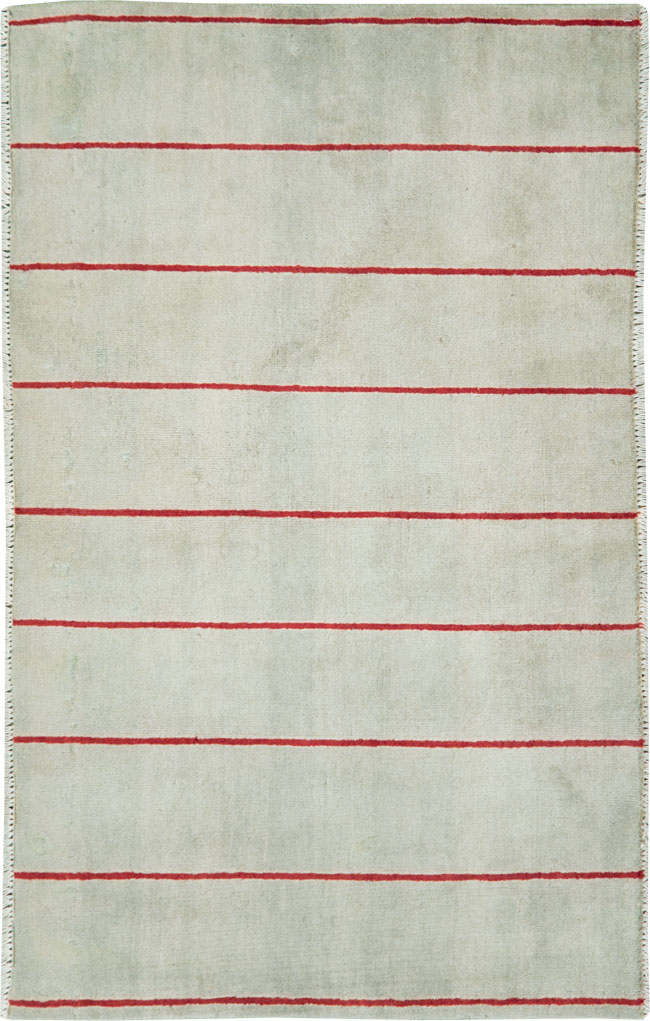 Vintage Persian Deco Tabriz Rug, No.29108 - Gss