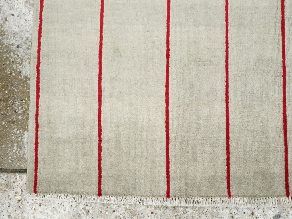 Vintage Persian Deco Tabriz Rug, No.29108 - Gss