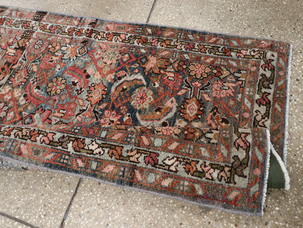 Antique Persian Malayer Long Runner, No.29109 - Gss