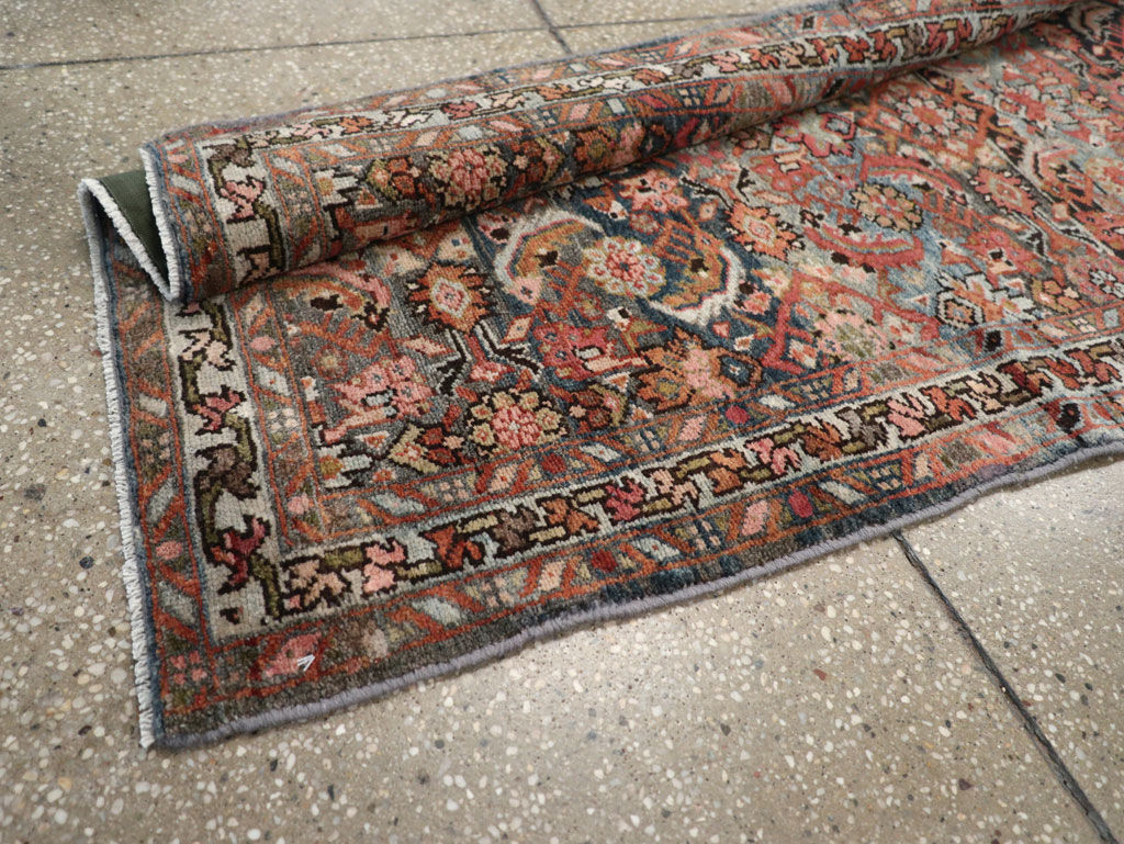 Antique Persian Malayer Long Runner, No.29109 - Gss