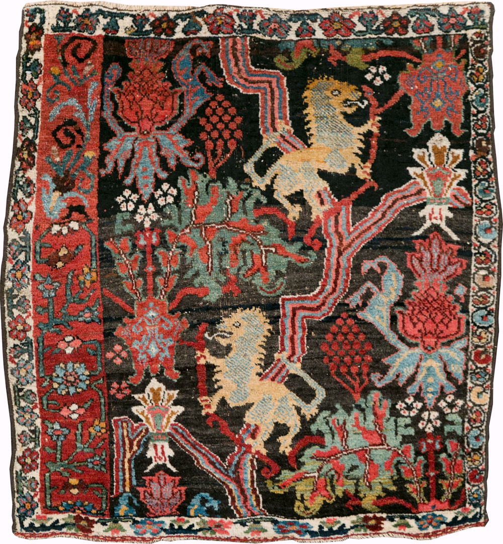 Antique Persian Bidjar Wagireh Rug, No.29112 - Gss