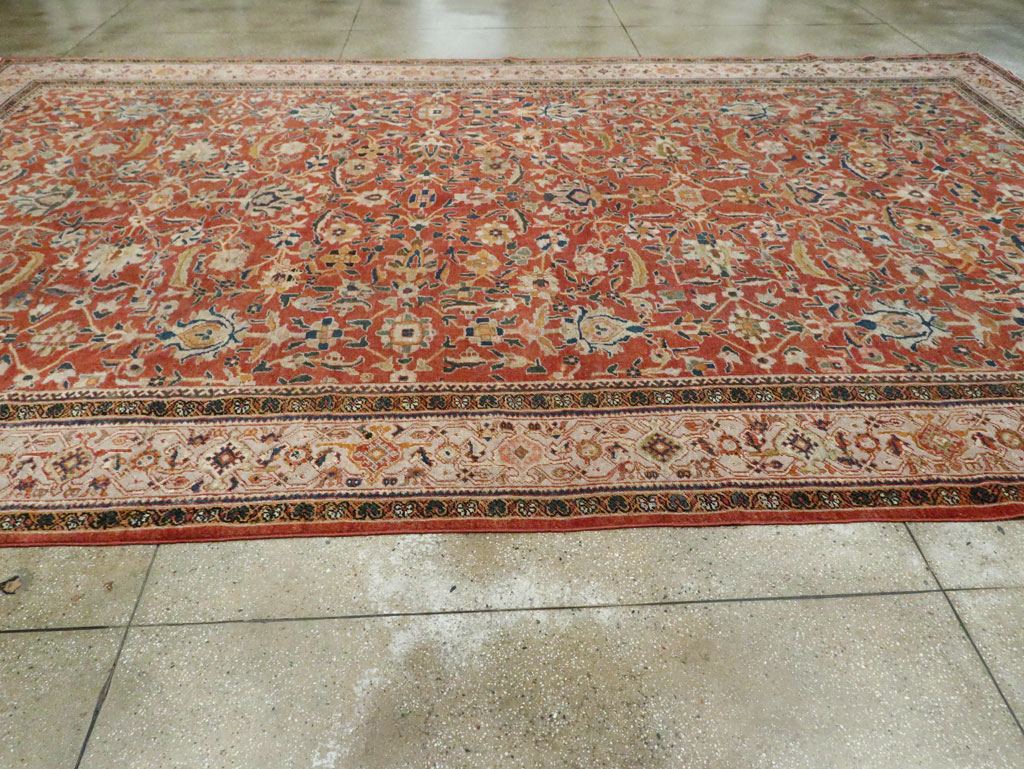 Antique Persian Mahal Carpet, No.29127 - Gss