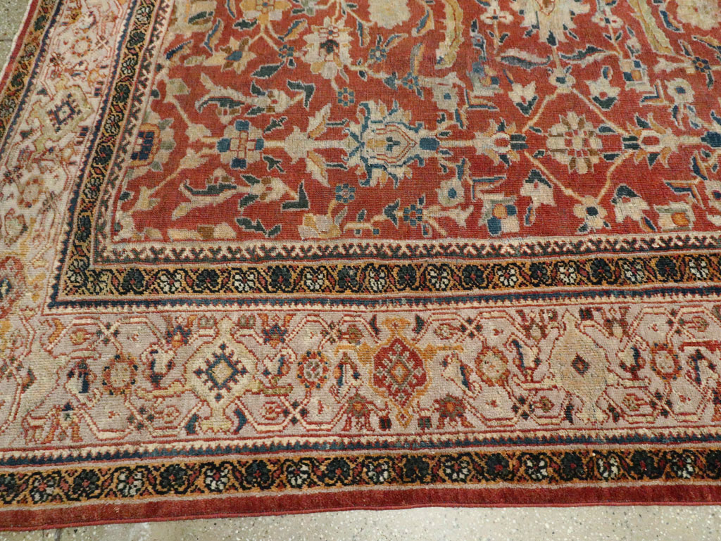 Antique Persian Mahal Carpet, No.29127 - Gss