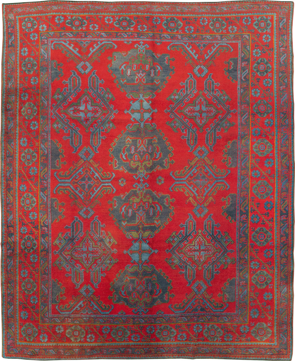 Antique Oushak Carpet, No.29128 - Gss