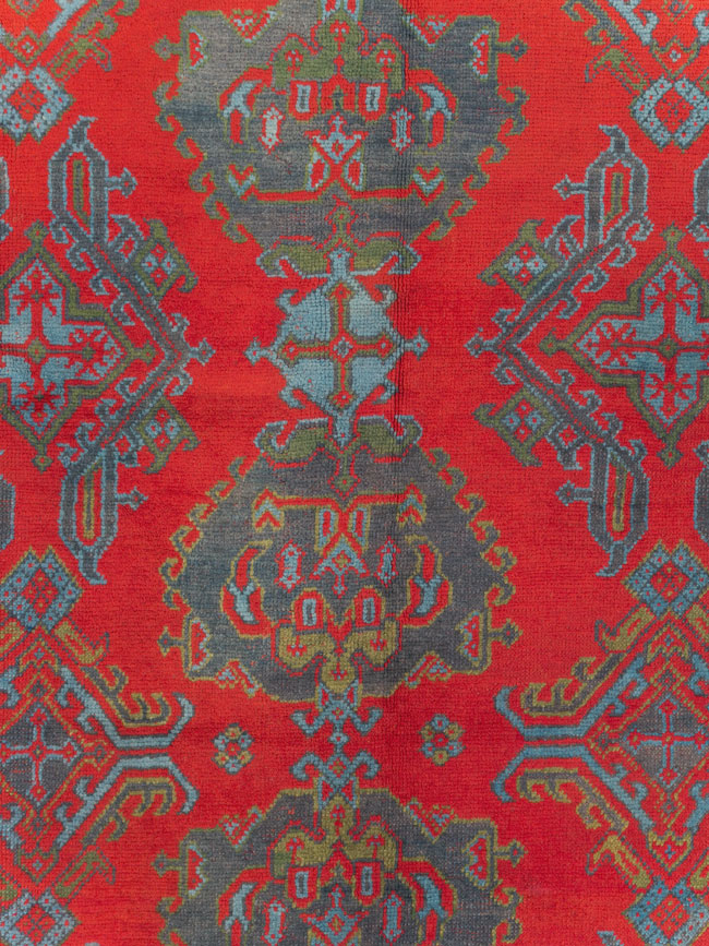 Antique Oushak Carpet, No.29128 - Gss