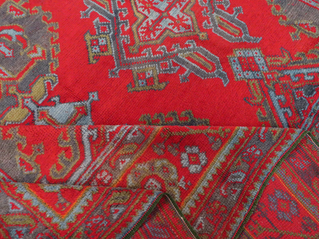 Antique Oushak Carpet, No.29128 - Gss