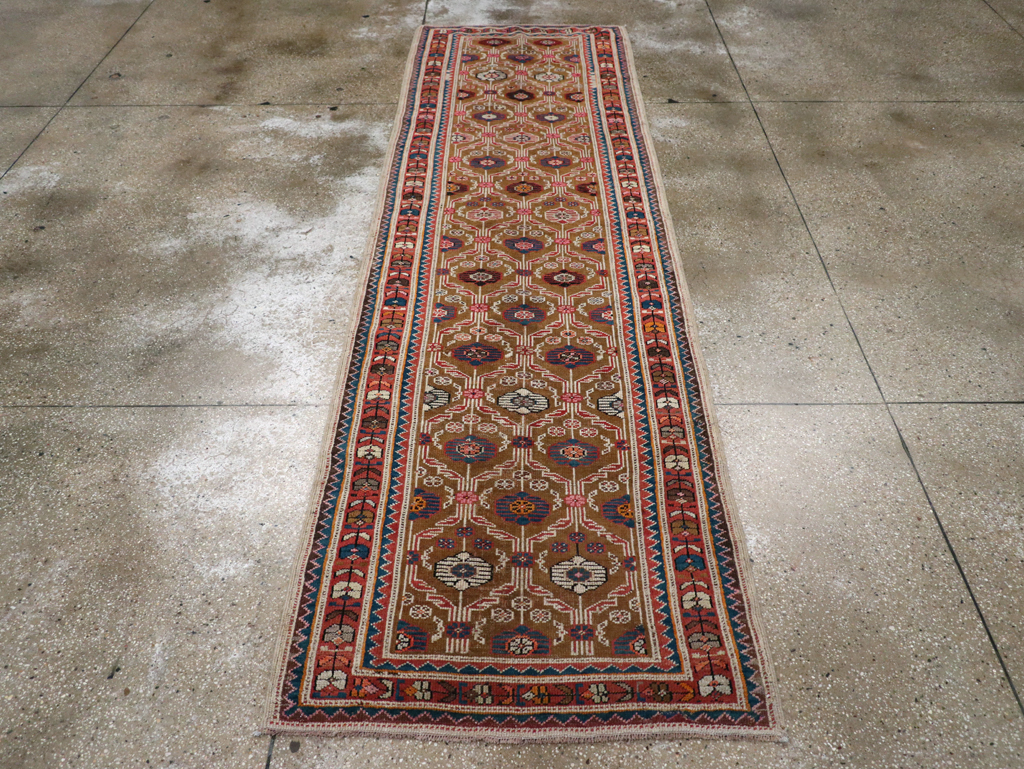 Antique Kurdish Runner, No.29129 - Gss