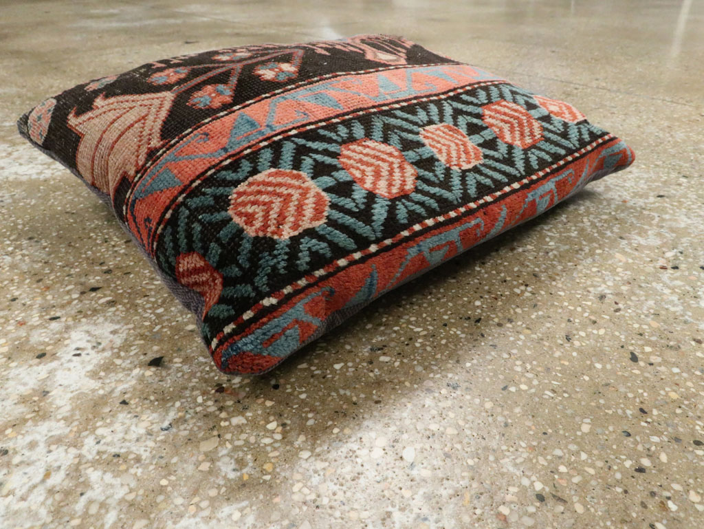 Antique Caucasian Kazak Pillow, No.29137 - Gss