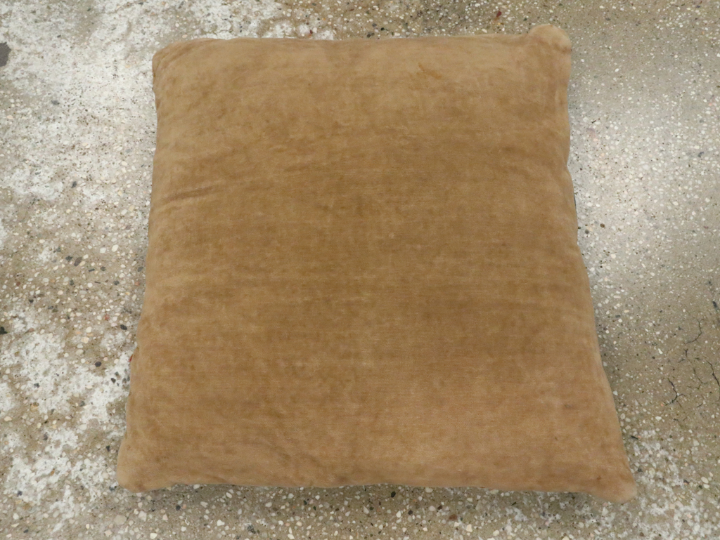 Antique Persian Bakshaish Pillow, No.29138 - Gss