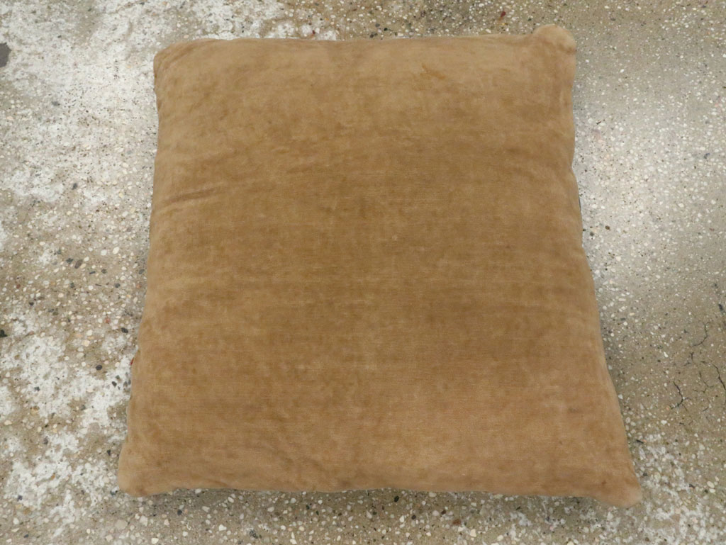 Antique Persian Bakshaish Pillow, No.29138 - Gss