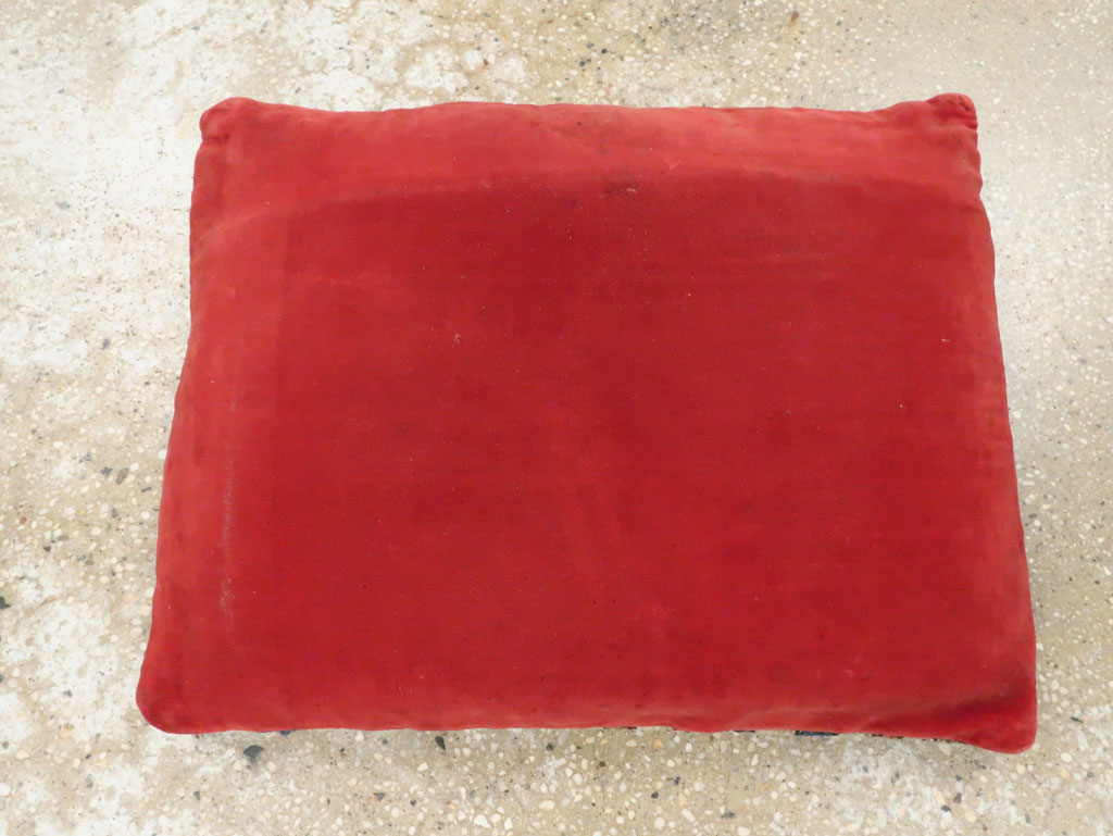 Antique Persian Heriz Pillow, No.29141 - Gss