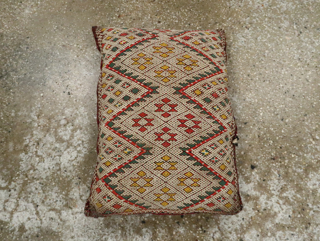 Vintage Persian Kilim Pillow, No.29143 - Gss