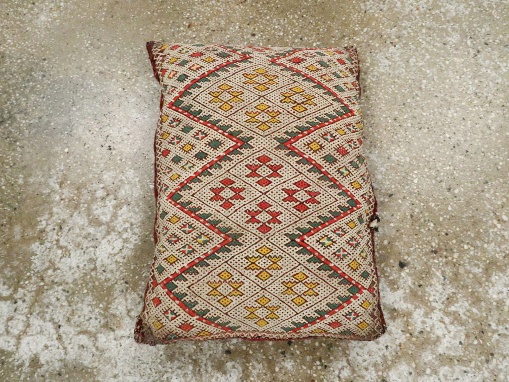 Vintage Persian Kilim Pillow, No.29143 - Gss