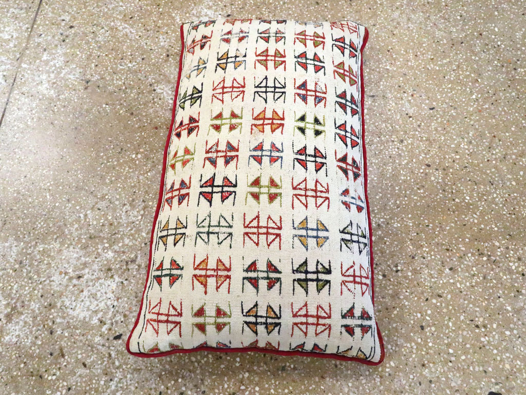 Vintage Persian Kurdish Pillow (Pair: 1 of 2), No.29148 - Gss