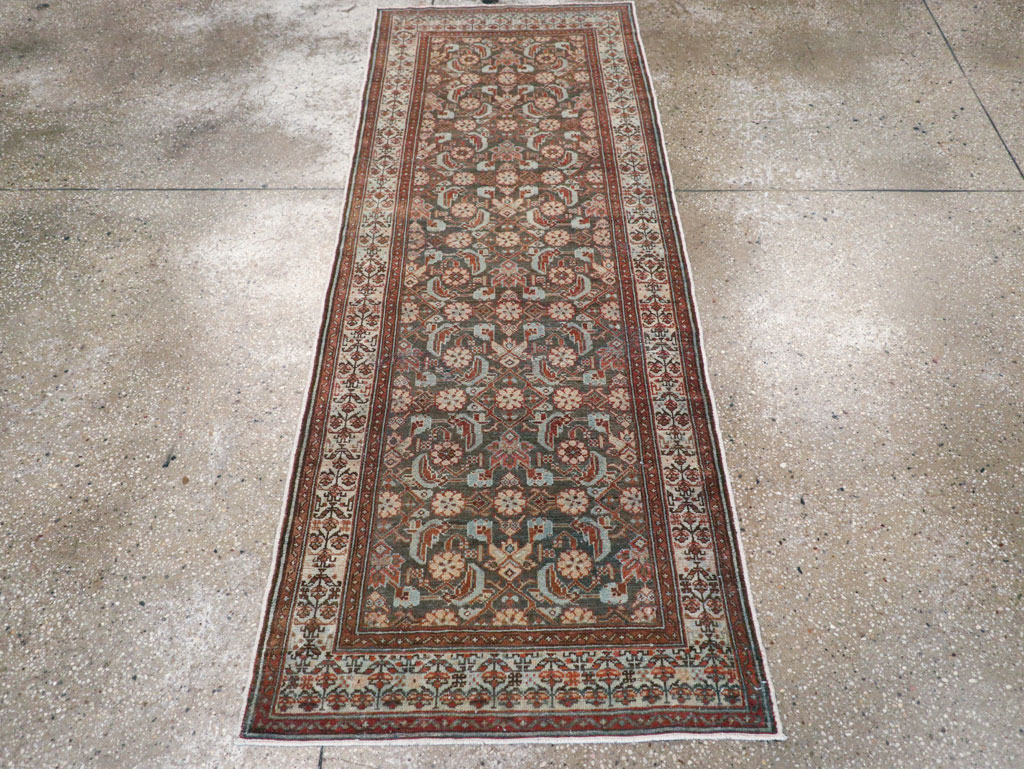 Vintage Persian Malayer Runner, No.29152 - Gss