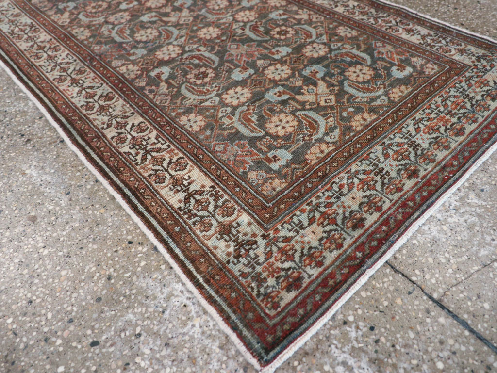 Vintage Persian Malayer Runner, No.29152 - Gss