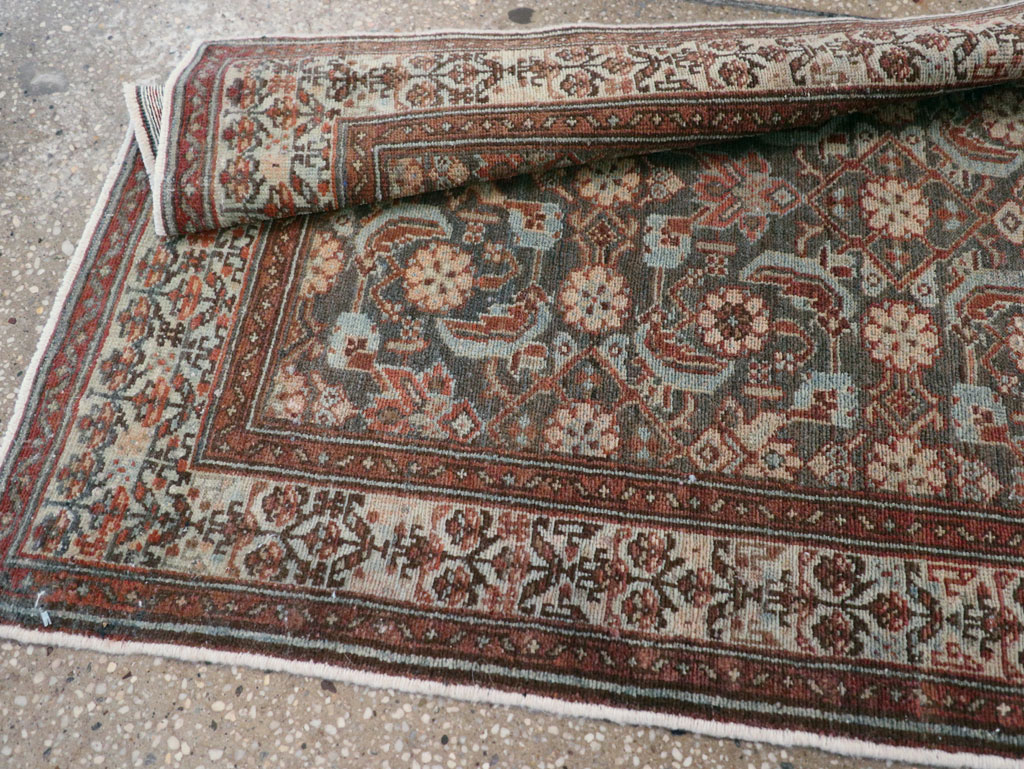 Vintage Persian Malayer Runner, No.29152 - Gss