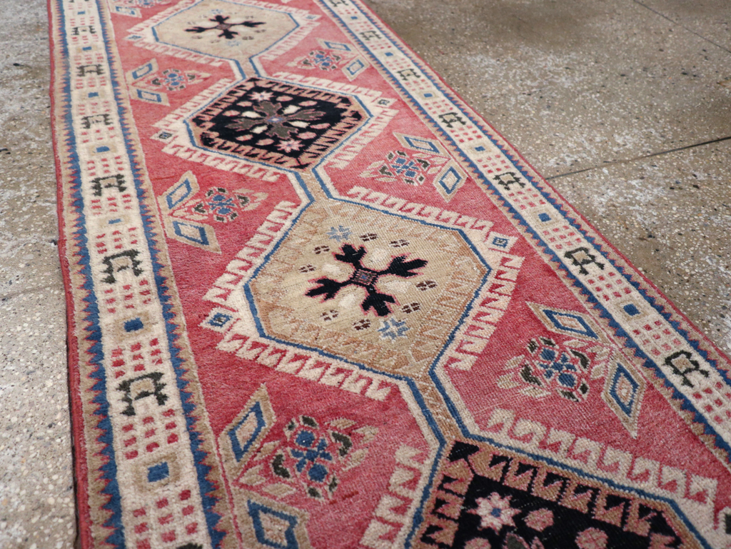 Vintage Persian Serab Small Runner, No.29153 - Gss
