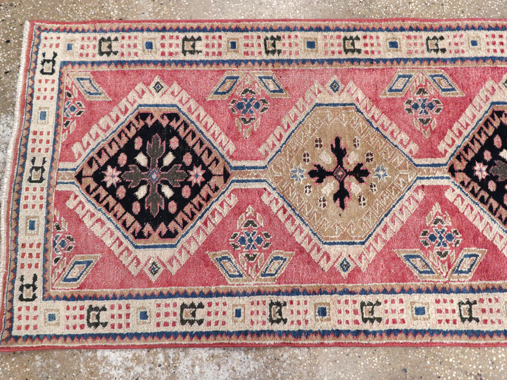 Vintage Persian Serab Runner, No.29153 - Gss