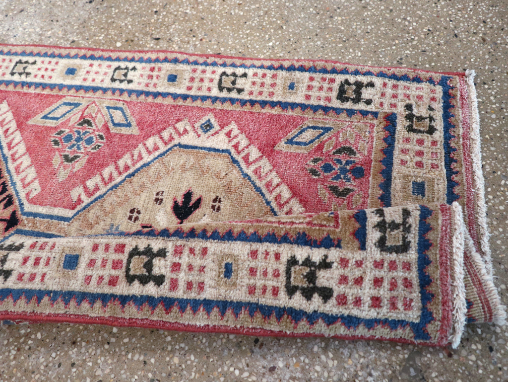 Vintage Persian Serab Small Runner, No.29153 - Gss