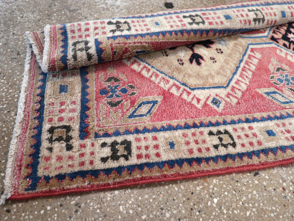 Vintage Persian Serab Small Runner, No.29153 - Gss