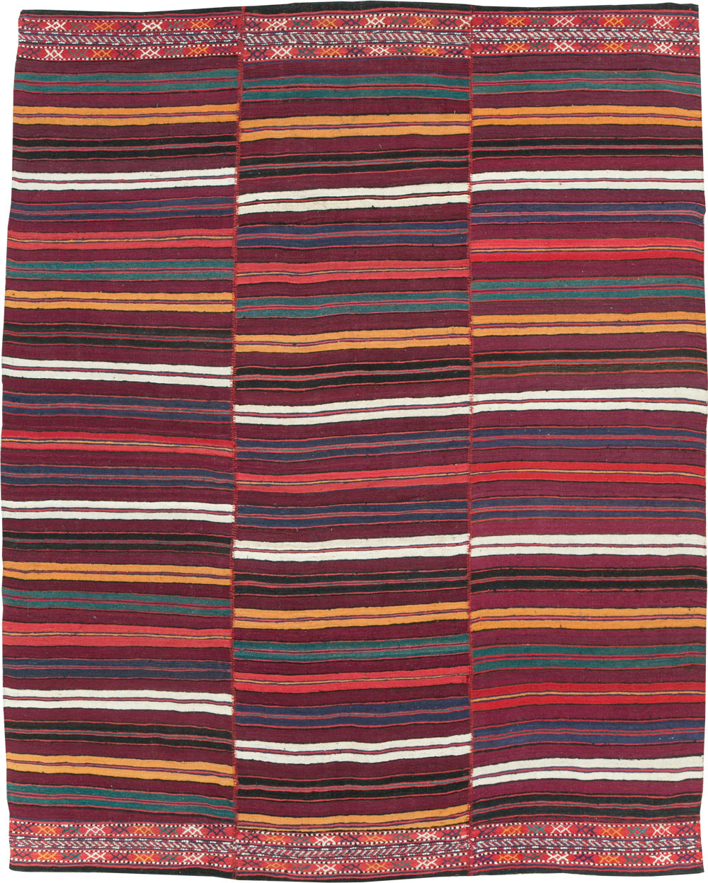 Vintage Persian Flatweave Kilim, No.29162 - Gss