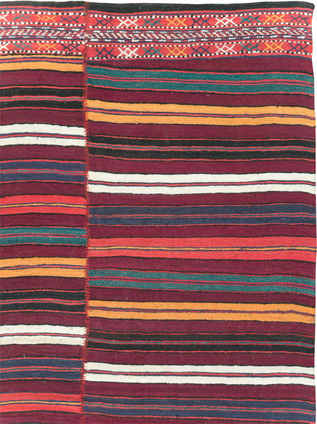 Vintage Persian Flatweave Kilim, No.29162 - Gss