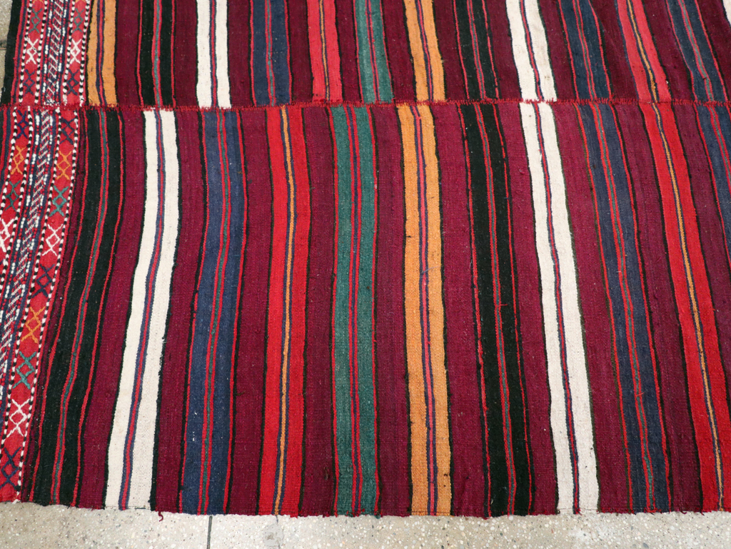 Vintage Persian Flatweave Kilim, No.29162 - Gss