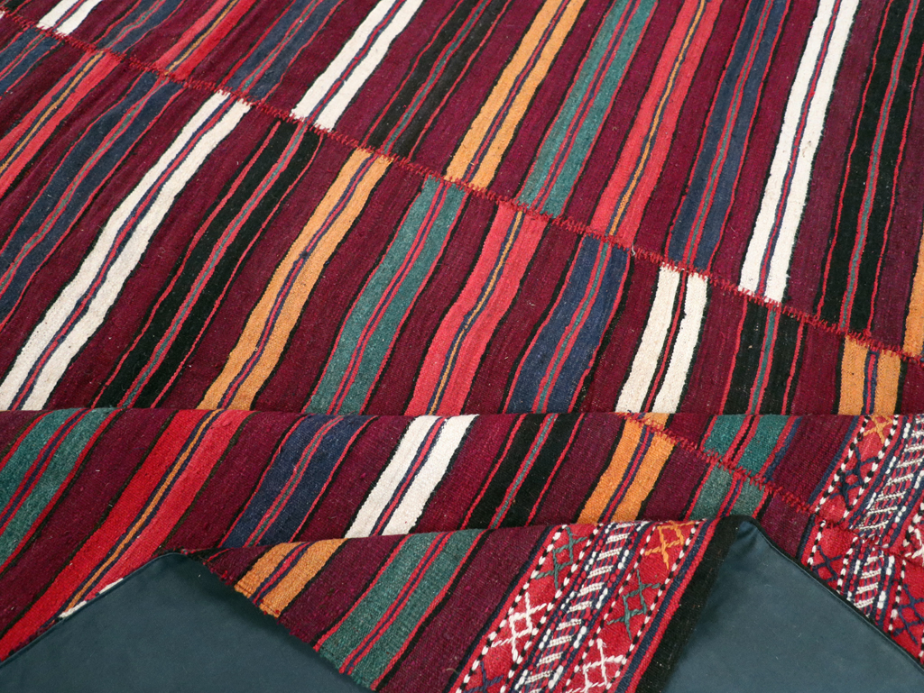 Vintage Persian Flatweave Kilim, No.29162 - Gss