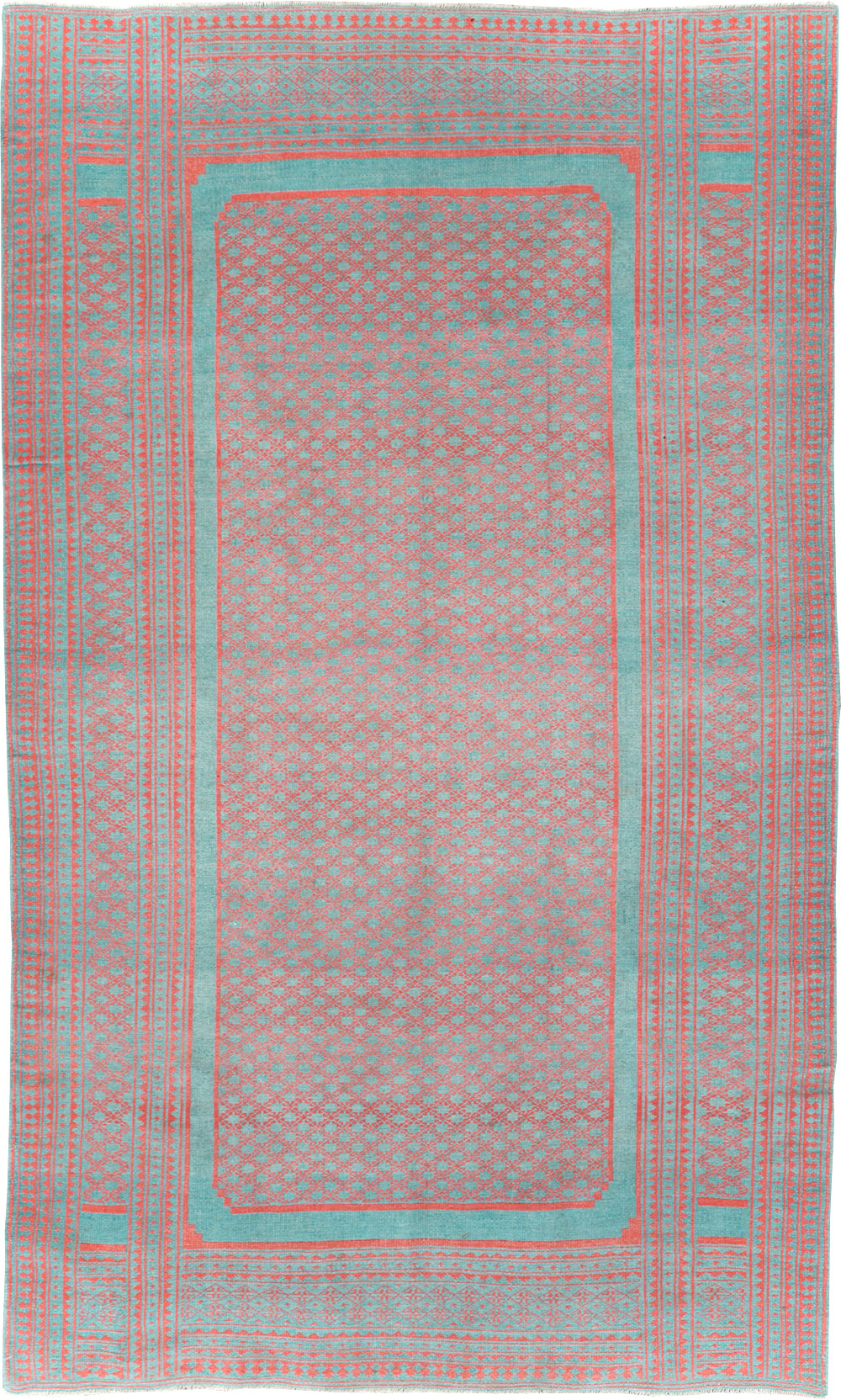 Vintage Persian Flatweave Kilim Accent Carpet, No.29163 - Gss