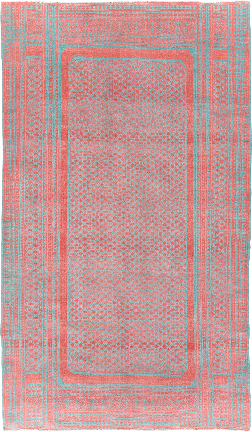 Vintage Persian Flatweave Kilim Accent Carpet, No.29163 - Gss